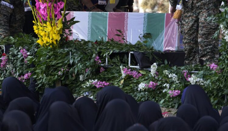 Iran holds funerals for Guards killed in alleged Israeli strike