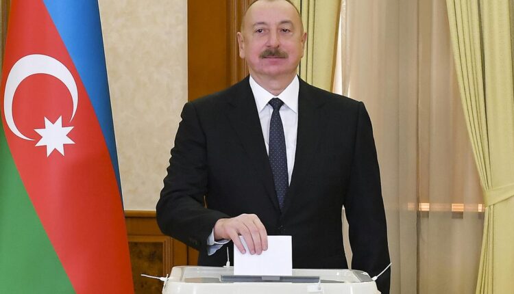 Azerbaijan's president set to win reelection in a snap vote, riding on a victory in Karabakh 