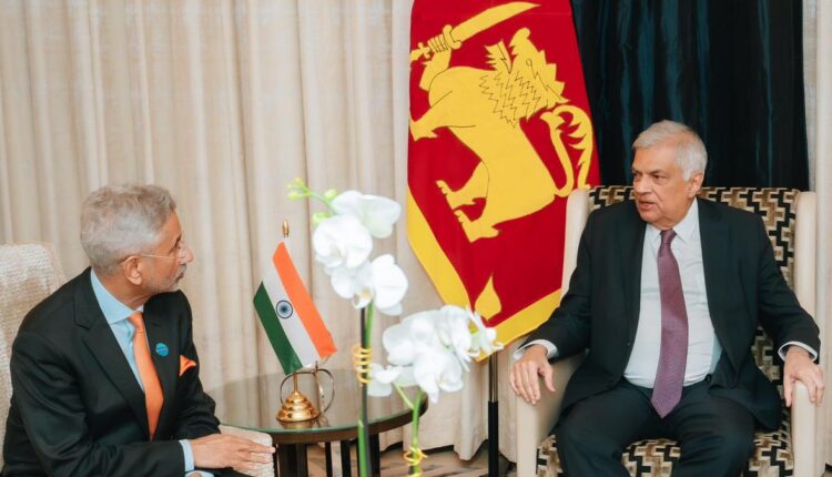 India and Maldives will sort out issues bilaterally, Wickremesinghe says, and hopes it will be soon