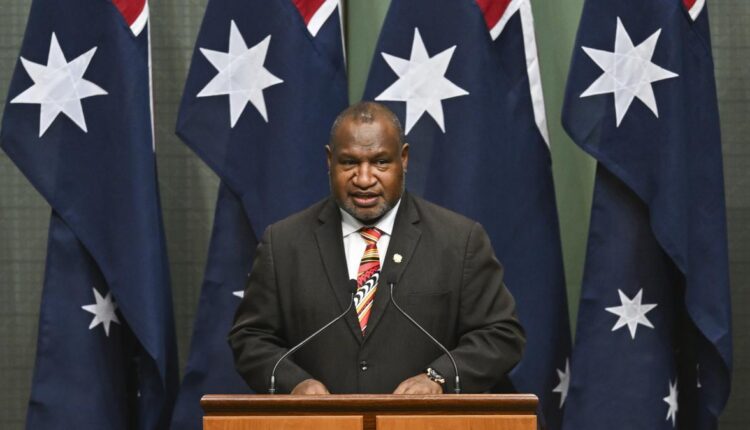 Papua New Guinea's Prime Minister becomes first Pacific leader to address Australia's Parliament